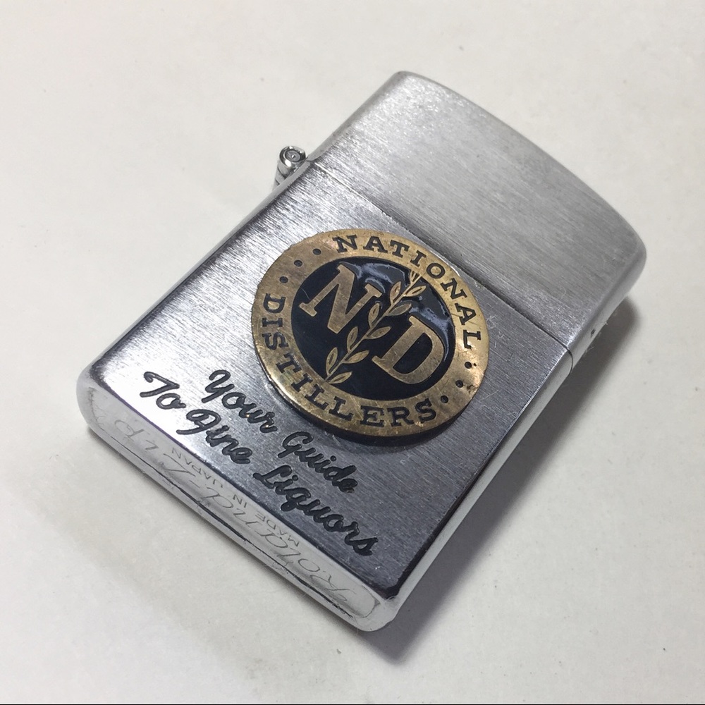 Vintage Roland-Zip Lighter Liquor Advertisement